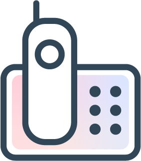 Telephone icon, symbolizing our range of voice communication products.